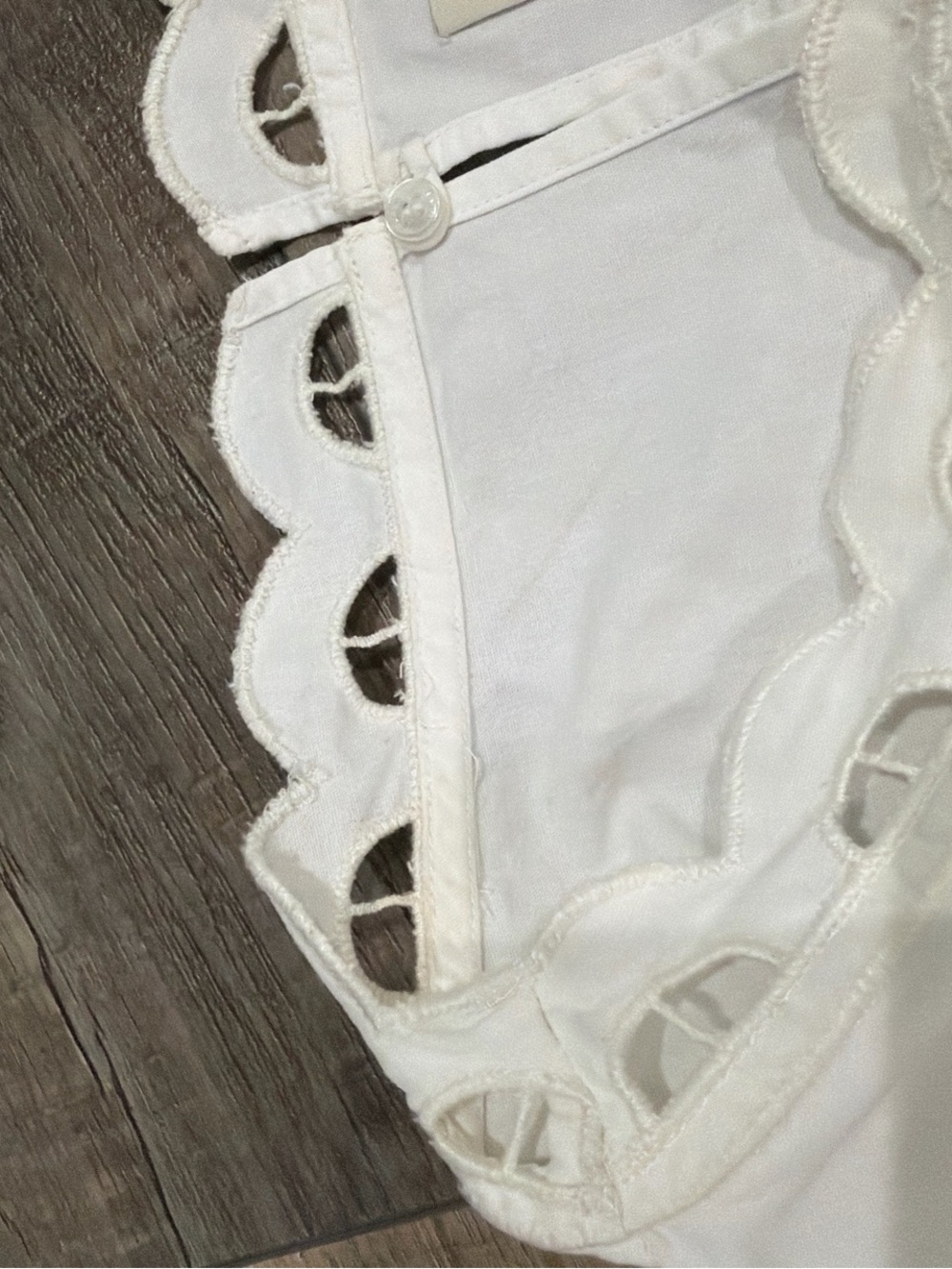 Isabel Marant Parissa broderie anglaise cotton blouse top - Picture 6 of 9